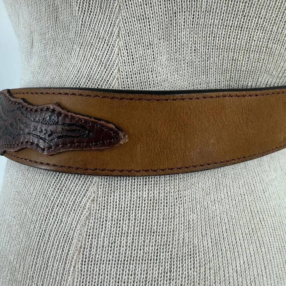 Vintage small western belt